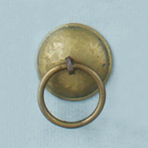 Brass Domed Ring Pull