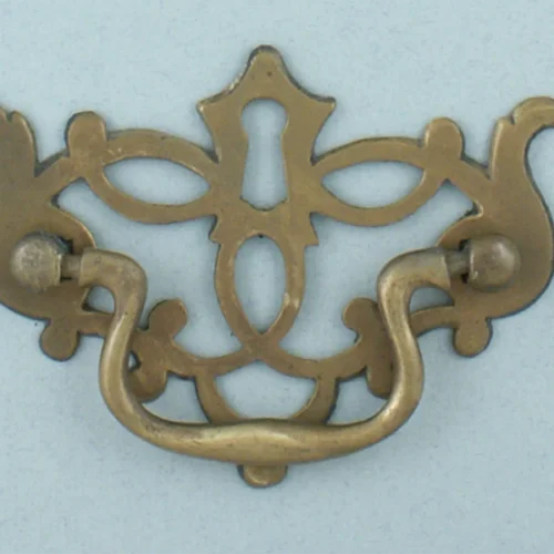 Trellis Pierced Escutcheon Handle