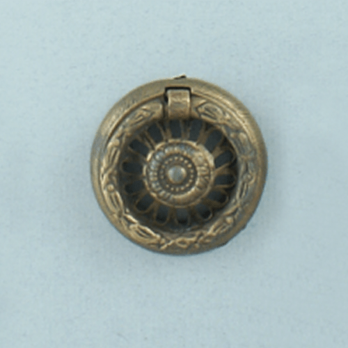 regency disc handles, brass handles, disc handles