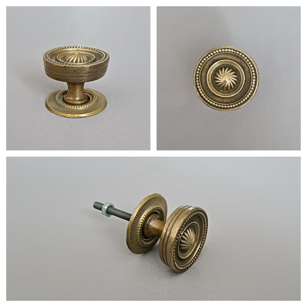 Decorated Knob C93 Optimum Brasses