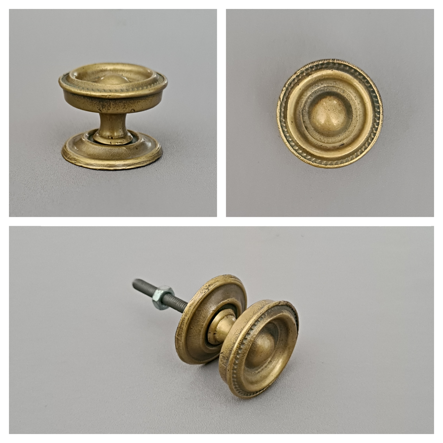 Decorated Knob C96 Optimum Brasses