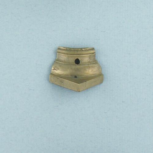 Brass capitals, clock parts and finials