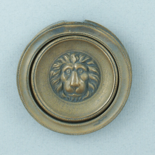 regency disc handles, brass handles, disc handles