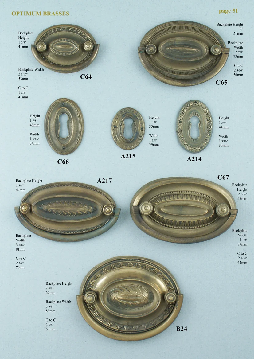 Pressed Oval Handle - Image 2