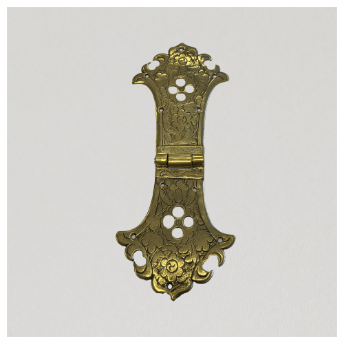 Engraved Cabinet Hinge (1692H) Sale (Polished)